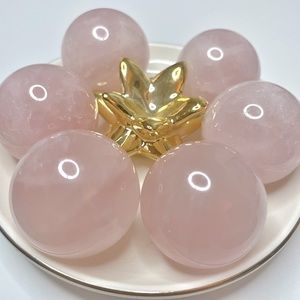 35mm Rose Quartz Sphere